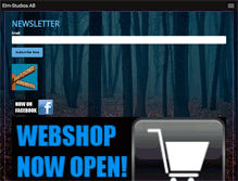 Tablet Screenshot of elm-studios.com